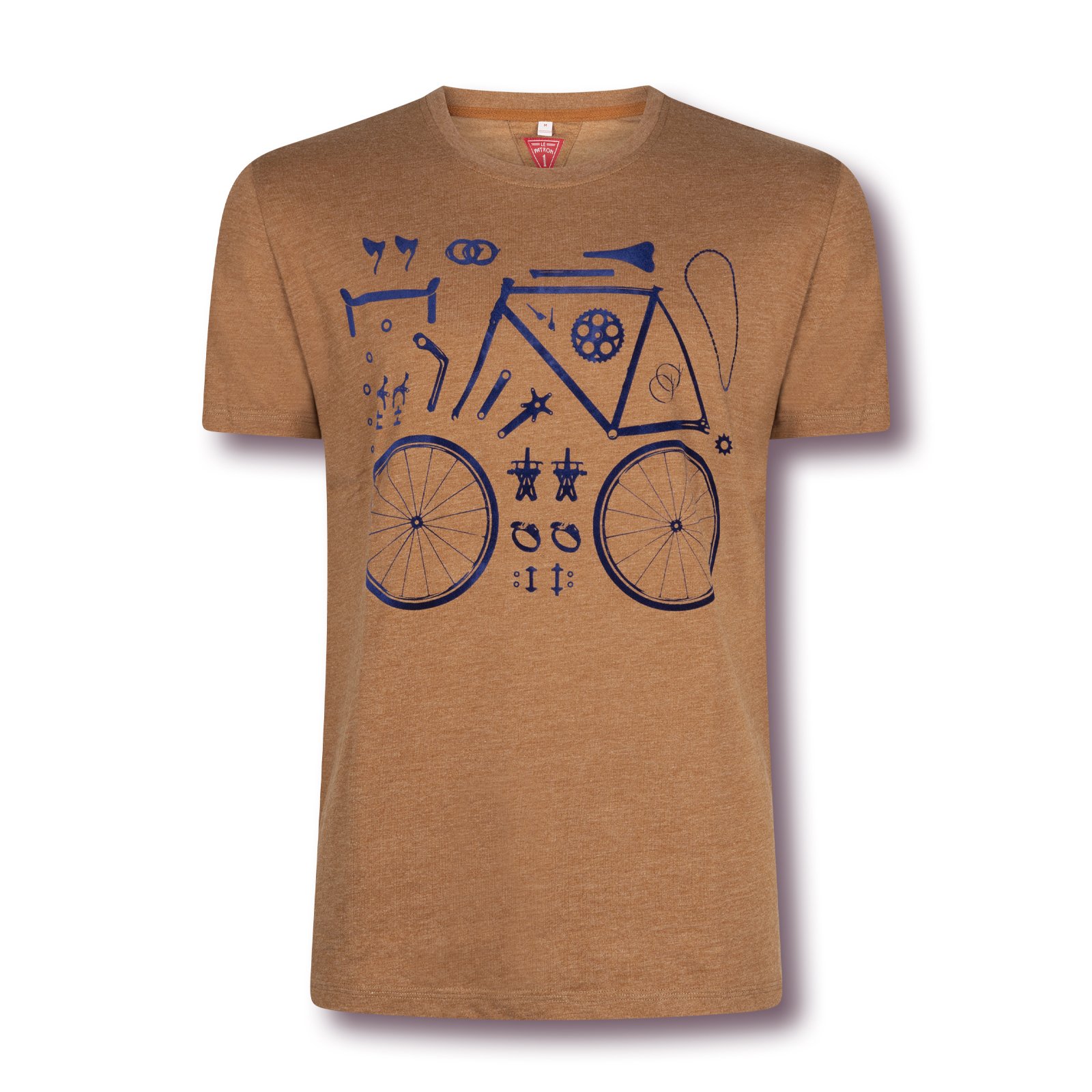 vertalen Mysterie Panda Casual wieler T-shirt - Pieces de Bicyclette - Le Patron